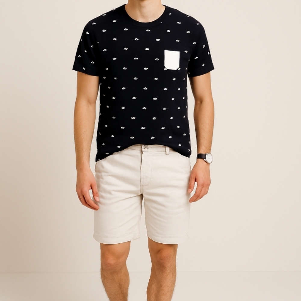 Galaxy Short Sleeve Tee Black M